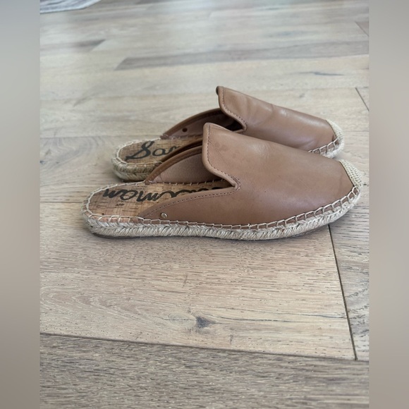Sam Edelman Kerry Loafter Mule Flat Tan Size 8 - Picture 1 of 6
